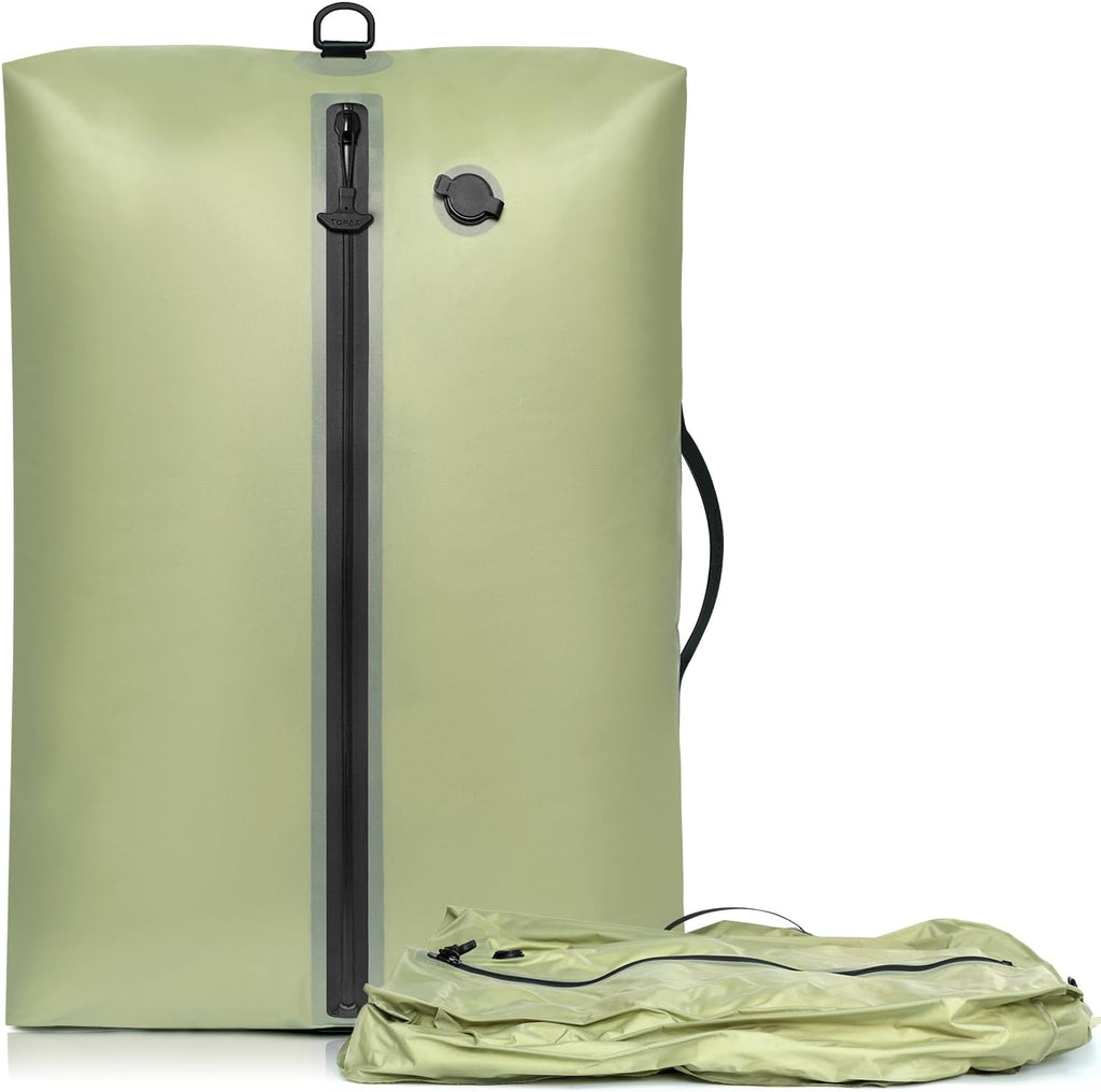 Reusable Compression Packing Cubes, Waterproof Heavy Duty Travel Luggage Organizers, Extra Large Space Saving Storage Bags for Suitcase, Backpack and Carry-On Essentials